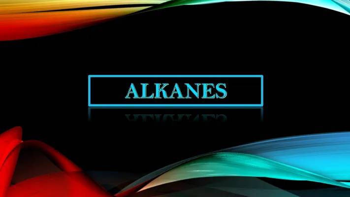 General Chemistry Notes-Alkanes