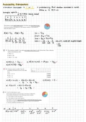 Statistical distributions