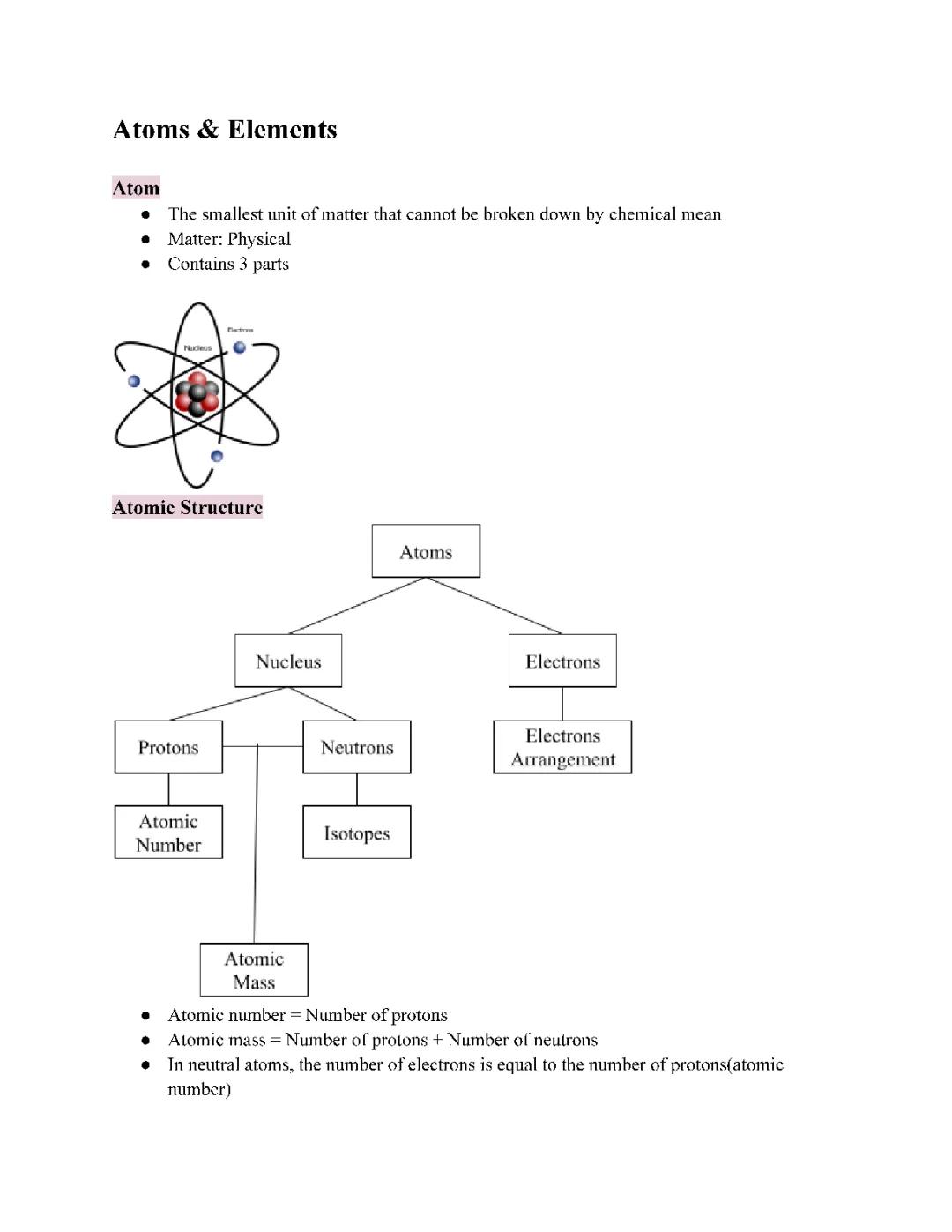 Basic Chemistry
