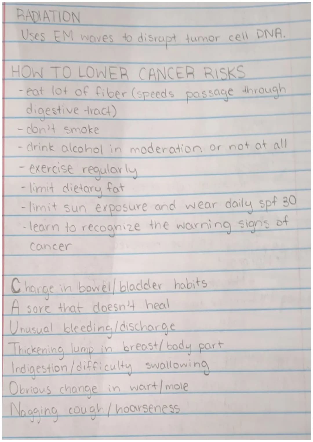 Cancer Slides Notes
Healthy Cells
Large cytoplasm
I nucleas
I nucleolus
fine chromatin
Concerous Cells
small cytoplasm
multiple nuclei
Benig