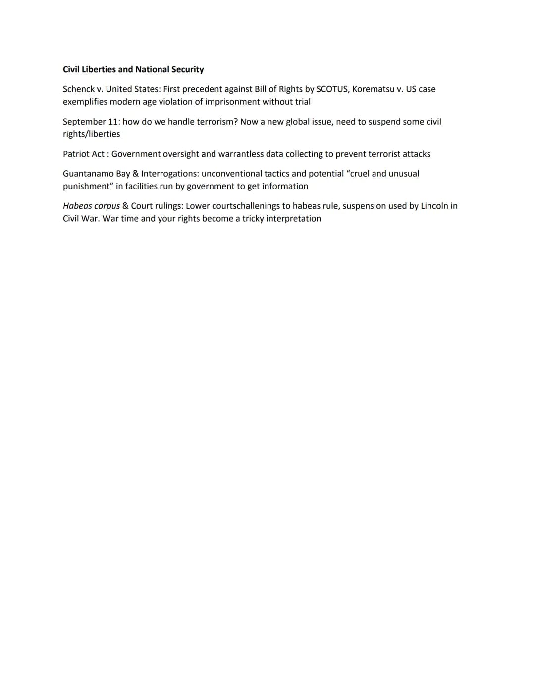 
<p>In the United States, the rights of the accused refer to the rights and privileges of a person who has been accused of a crime, with a p
