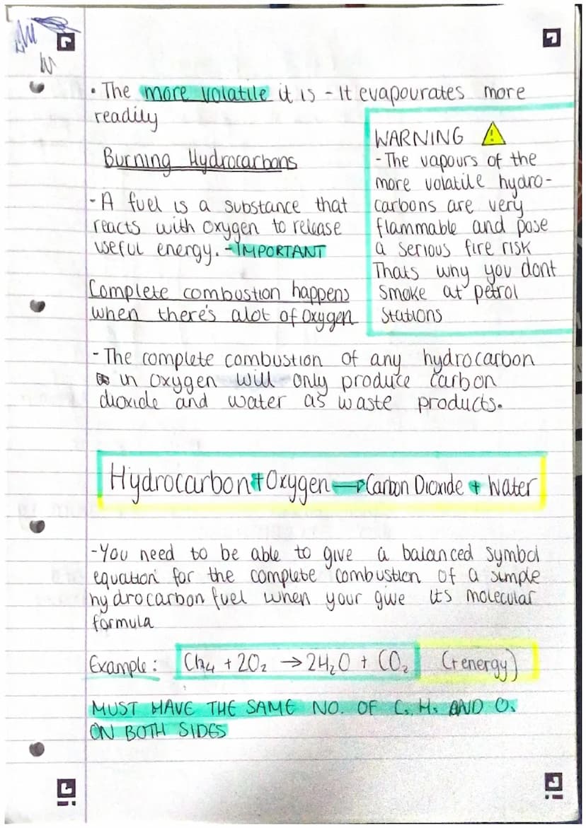 Ji
G
Fractional Disulation of Crude oil
Crude oil can be spilt into seperate hydrocarbons
11) Crude oil is a mixture of hydrocarbons - Molec