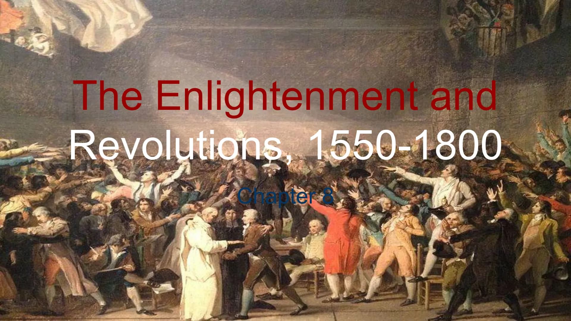 The Enlightenment and
Revolutions, 1550-1800 The Scientific Revolution
Lesson 1 geocentric
A system of planetary motion in which the
sun, mo