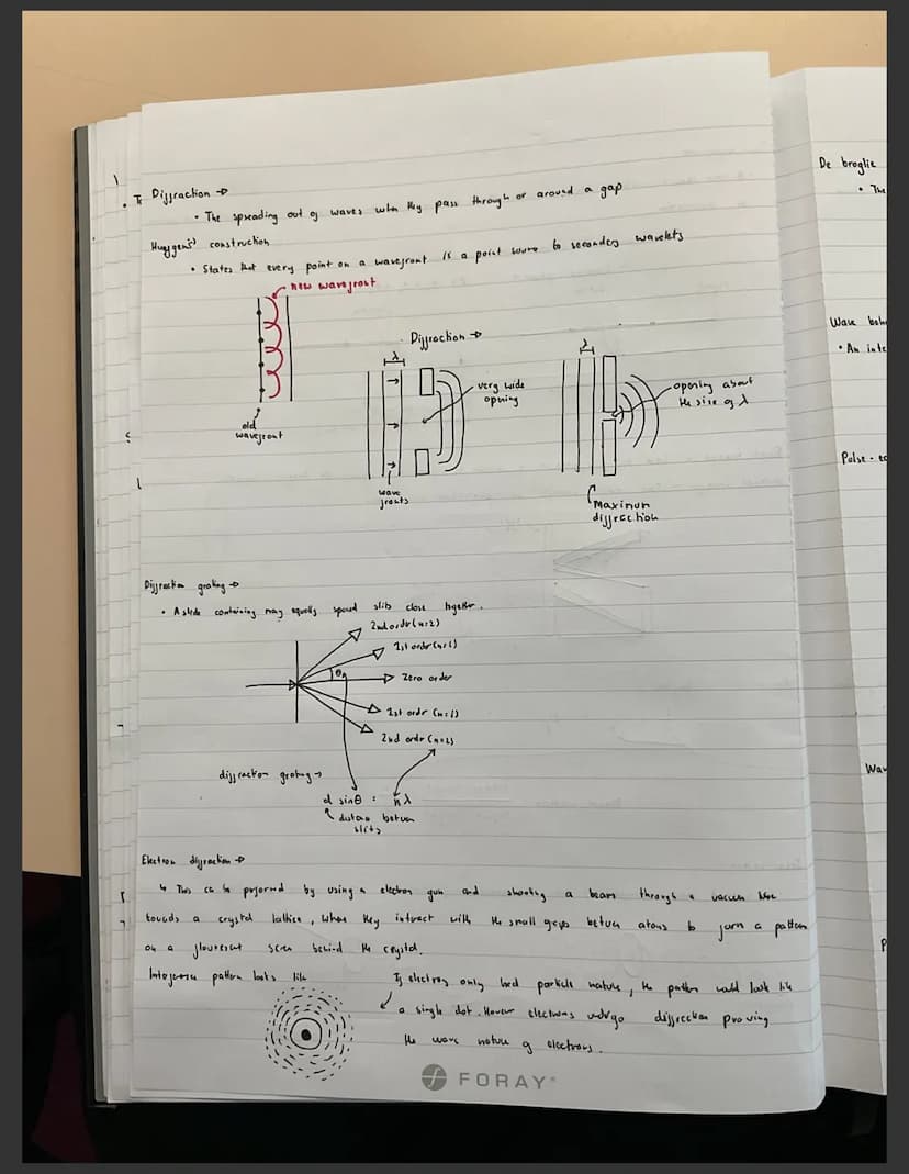 Waves Notes WAVES →→
amplitude
(wavelength (X)
Frequency $2
Period (T)
Speed (v)
v=j wavelengt
Ĵ
wave speed
Longitudinal waves
Number of com