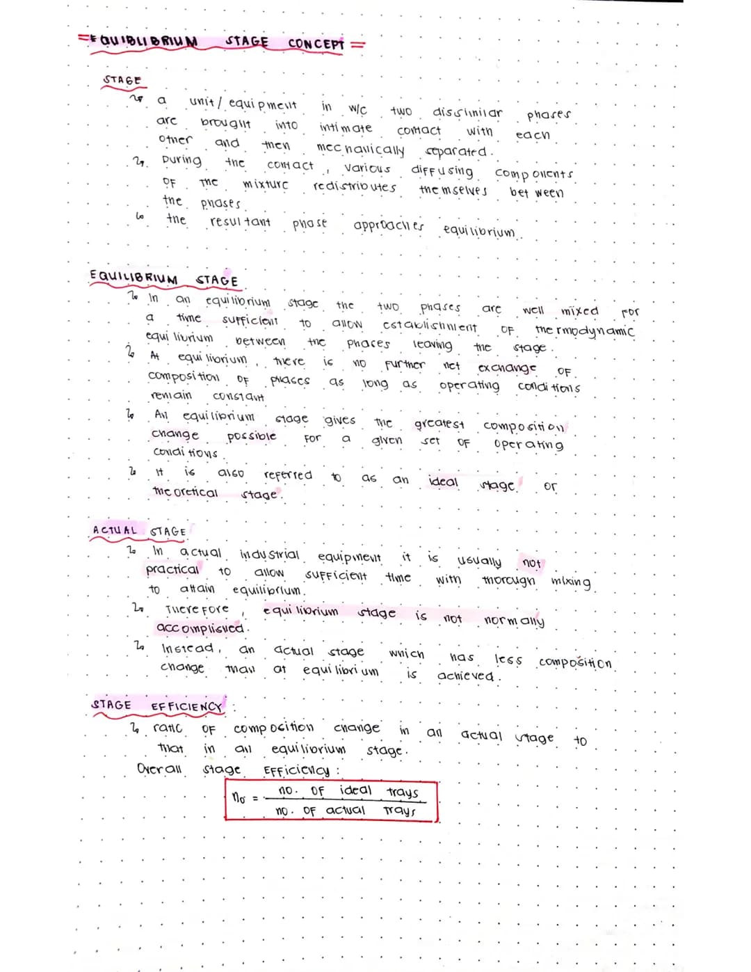=QUIBLIBRIUM STAGE CONCEPT
STAGE
unit/equipment
brought into
and
are
other
During
the
OF
The
the phases
the
EQUILIBRIUM STAGE
ACTUAL STAGE
t