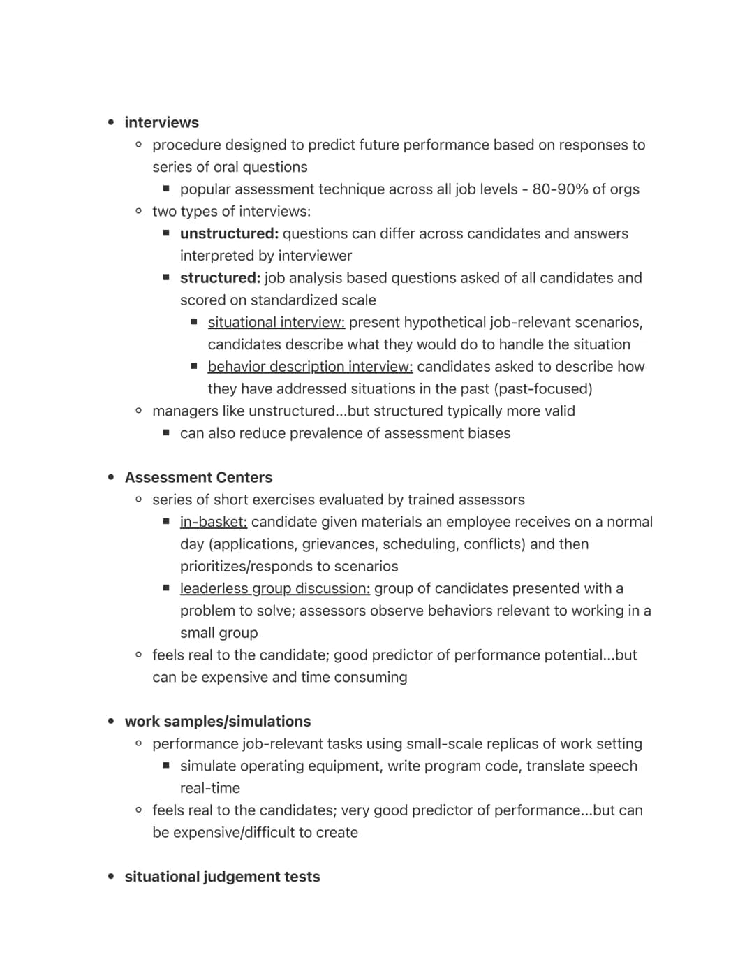 Testing and Assessment
1. Foundations of Assessment
• Assessment: systematic procedure for measuring a construct and describing it
with nume