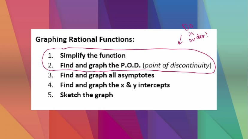 11-1 GRAPHING RATIONAL FUNCTIONS
PRE-AP PRE-CALCULUS Rational Functions
Let n and d be polynomial functions with (d(x) ‡ 0.
Then the functio