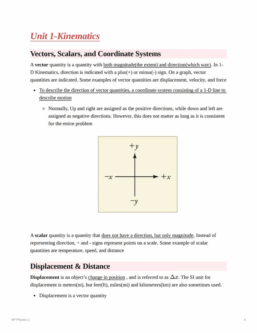
<h2 id="vectorsscalarsandcoordinatesystems">Vectors, Scalars, and Coordinate Systems</h2>
<p>A vector quantity consists of both magnitude a