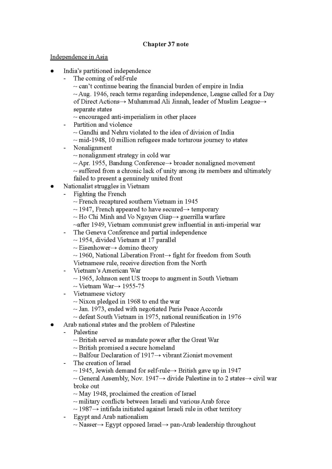 AP World History: The End of Empire