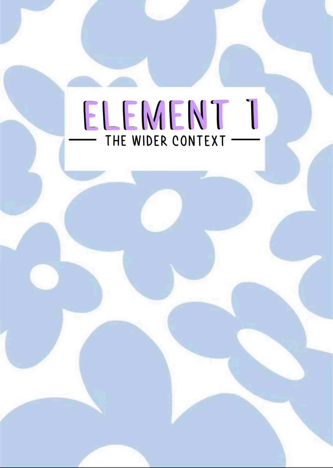 ELEMENT T
THE WIDER CONTEXT QUESTIONS ?
What do the dbs specifically
look for ?
What is ofsted's main role?
Who are ehcps designed to help?
