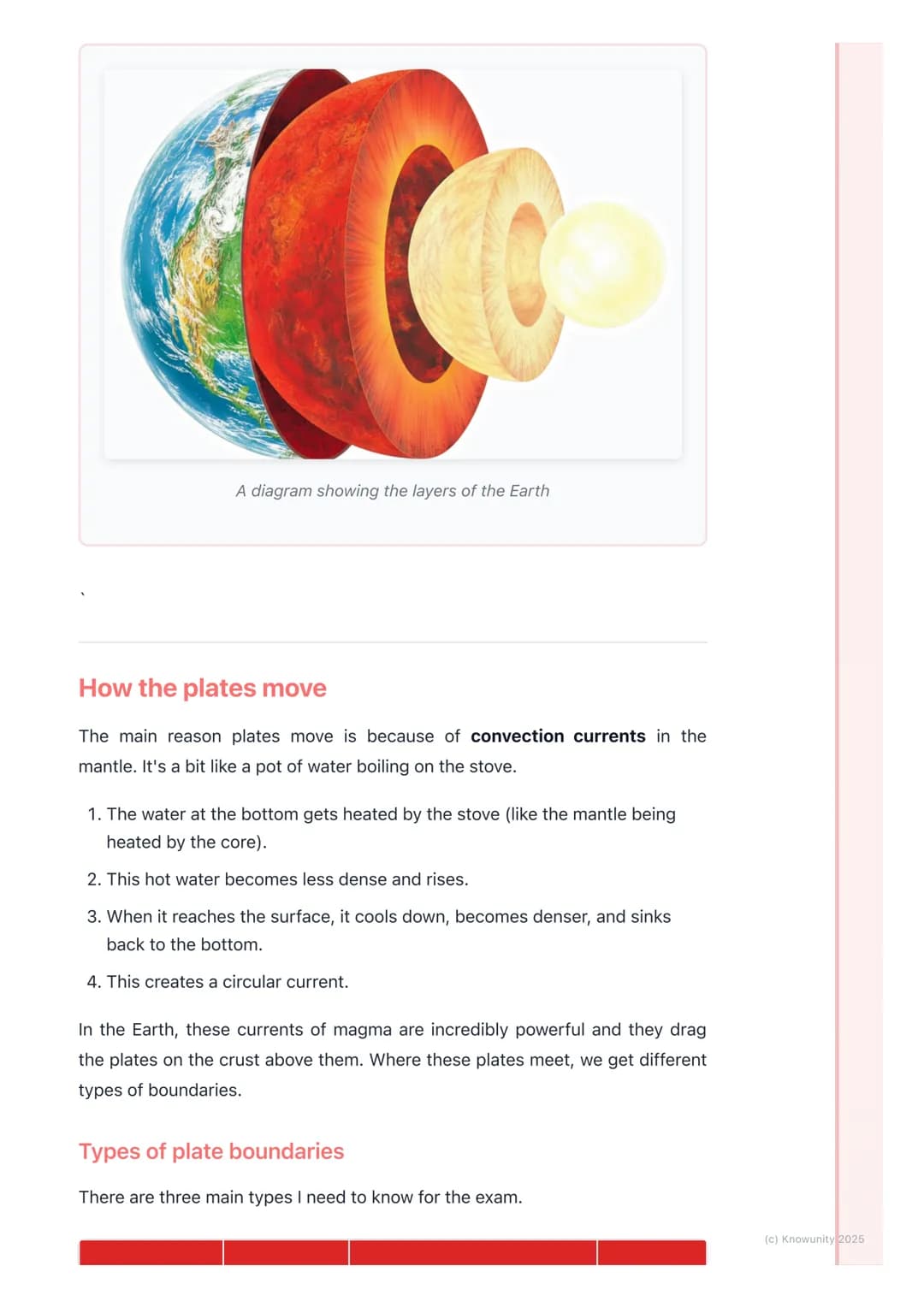 # Plate Tectonics

An introduction to plate tectonics

The Earth's surface isn't one solid piece. It's actually broken up into huge
slabs of