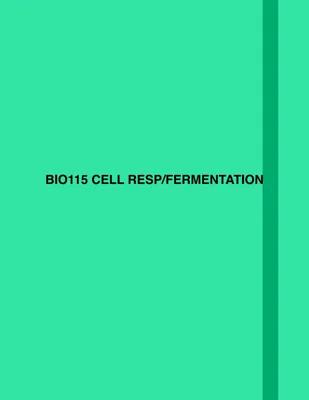 Know Cellular Respiration: ATP Production and Redox ReactionsReactions thumbnail