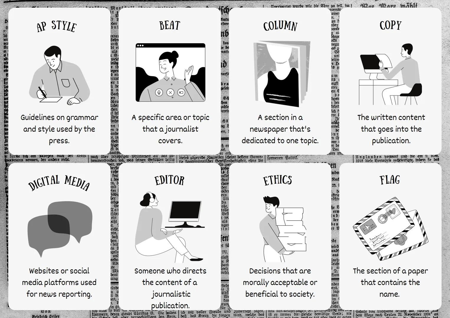 AMPHICARI
AP STYLE
Guidelines on grammar
and style used by the
press.
Websites or social
media platforms used
for news reporting.
Mar
AS DI
