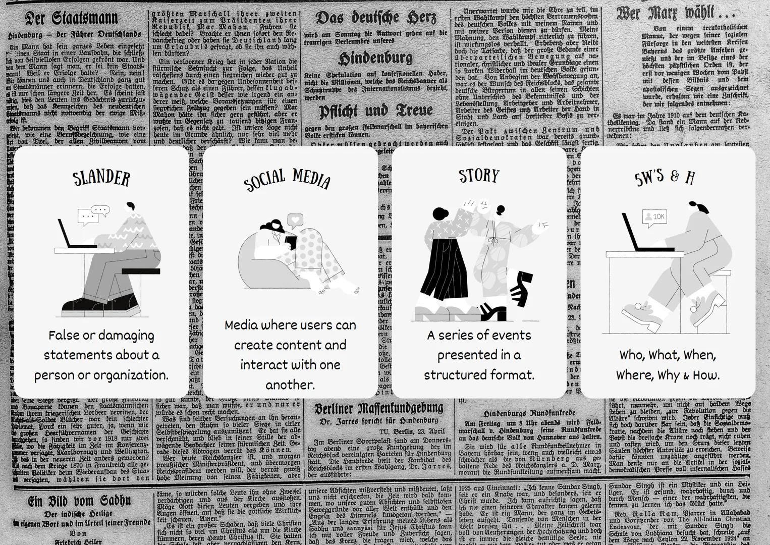 AMPHICARI
AP STYLE
Guidelines on grammar
and style used by the
press.
Websites or social
media platforms used
for news reporting.
Mar
AS DI
