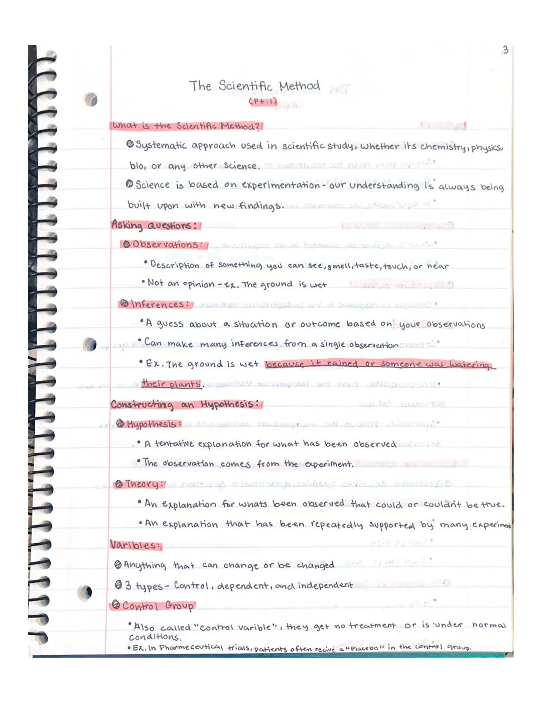 The Scientific Method
(P+.1)
What is the Scientific Method?!
Systematic approach used in scientific study, whether its chemistry, physics,
b