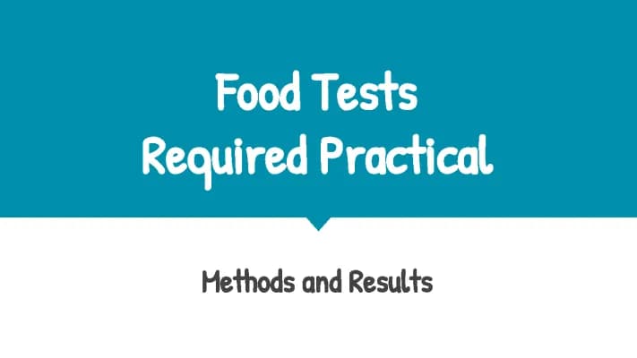 Know Food Tests Required Practical thumbnail