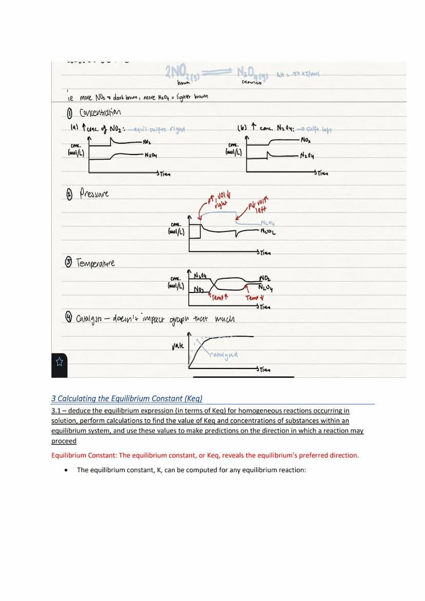 Module 5: Equilibrium and
Acid Reactions
1. Static and Dynamic Equilibrium
1.1 conduct practical investigations to analyse the reversibility