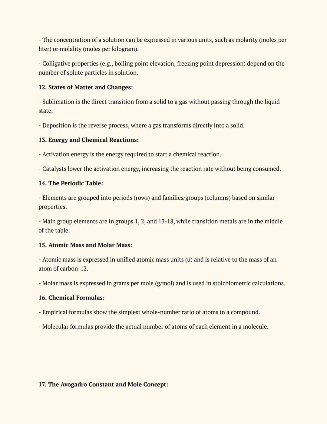 Course: Chemistry A
Chem Basics Overview
Notes
1. Matter and Its Properties:
- Matter is classified into pure substances and mixtures. Pure 