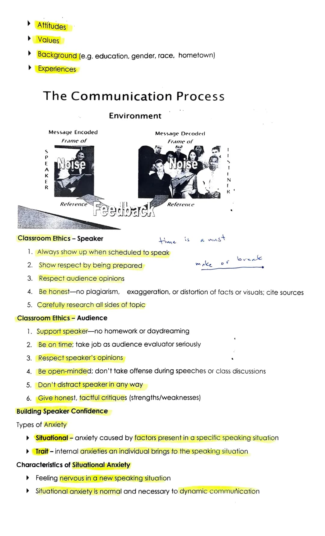 NOTES ON PUBLIC SPEAKING
Public speaking
• involves speaking to a group of people with the purpose of influencing, convincing,
educating and