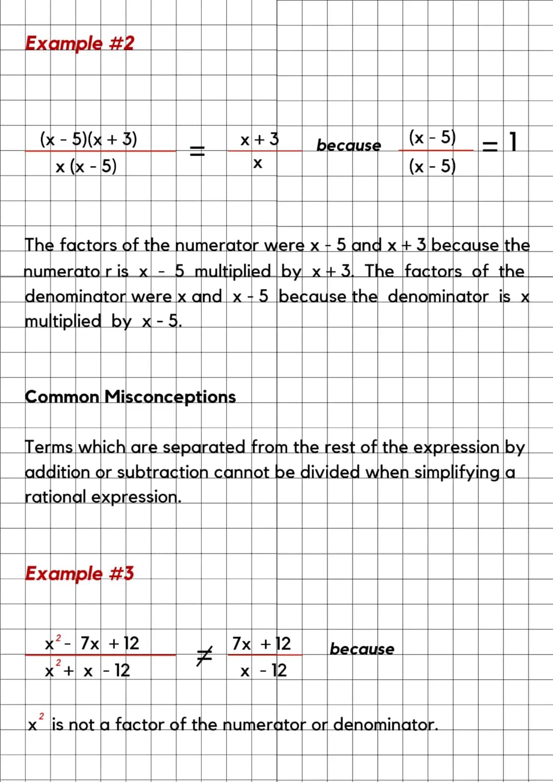 Rational
Expressions
What is a rational expression?
A rational expression is an expression that can be written as a
ratio (fraction) of two 