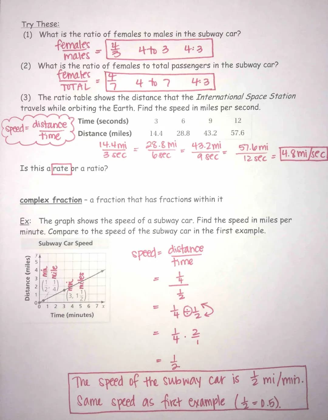 Fun with Ratios in Math: Compare, Calculate, and Find Speed!