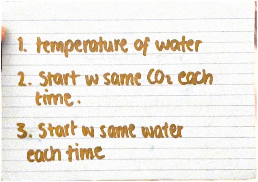 Proteinancais
Cquations
(+ worded) LIGHT
WATER + CARBON DIOXIDE
GLUCOSE + OXYGEN.
(+20+CO2 →glucose + 02)
endothermic reaction! BG
3 variabl