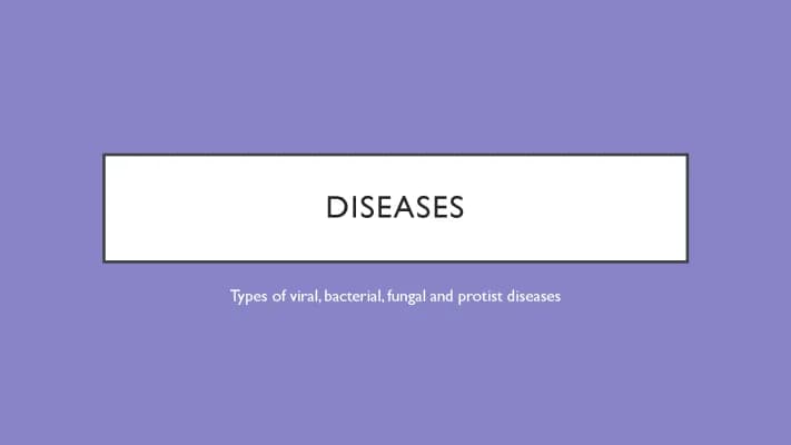 Know Disease Examples for AQA GCSE Biology thumbnail