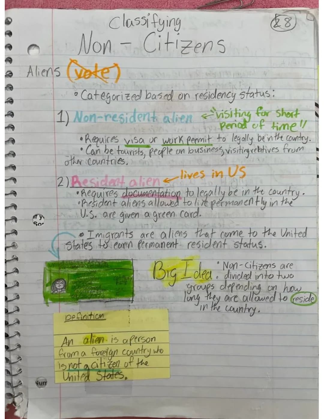 25
Prefworks: Defining Citizen"
who is a Citizen.kom
Definition
9
a citizen is a Who is a Citizen of the United States?
Person recognized
• 