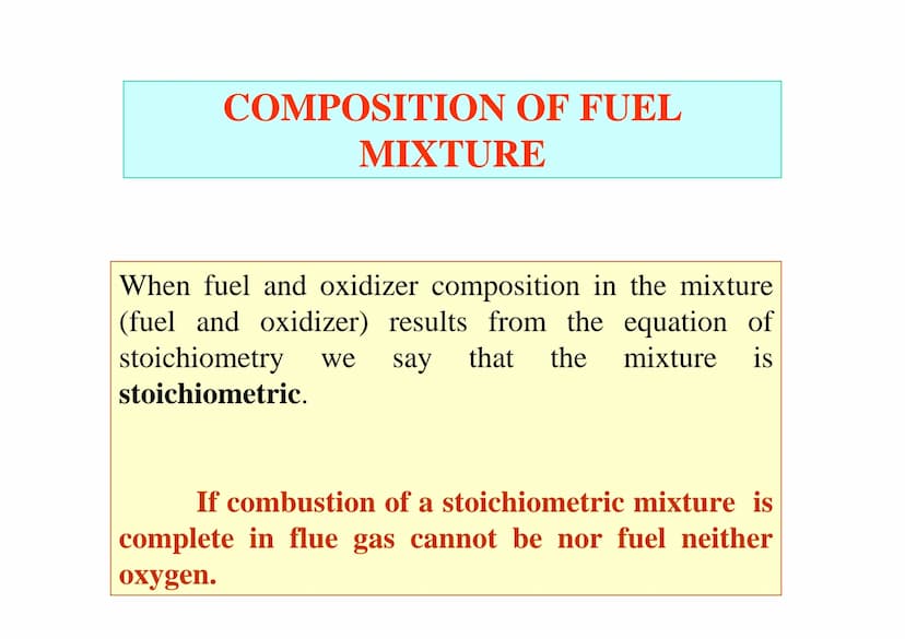 STOICHIOMETRY OF
COMBUSTION FUNDAMENTALS: moles and
kilomoles
Atomic unit mass:
1/12 12°C
1.66 10-27 kg
Atoms and molecules mass is defined 