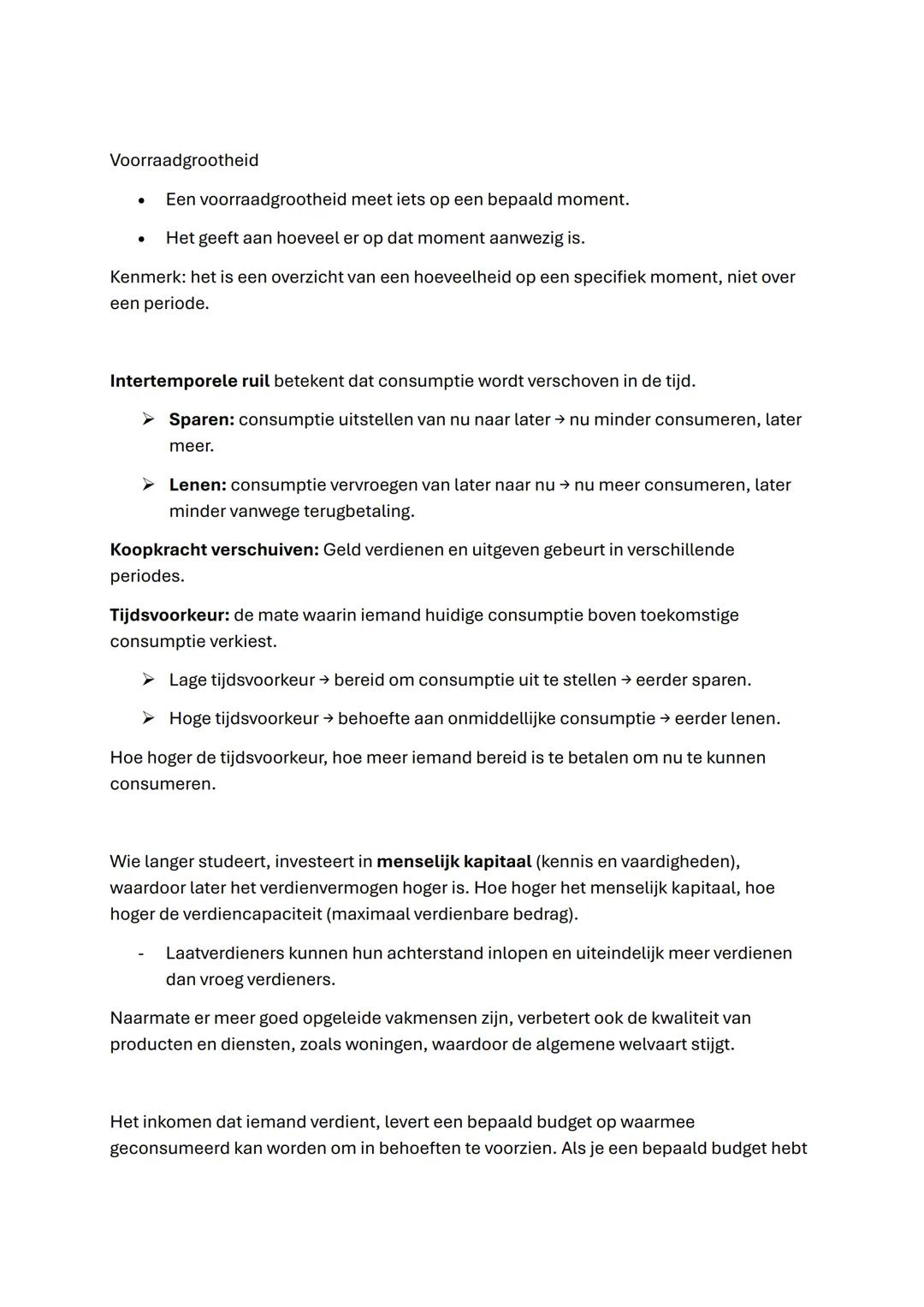 # Hoofdstuk 1

Vrije goederen zijn goederen waarvoor geen productiemiddelen, zoals arbeid en
grondstoffen, zijn ingezet om ze te produceren.