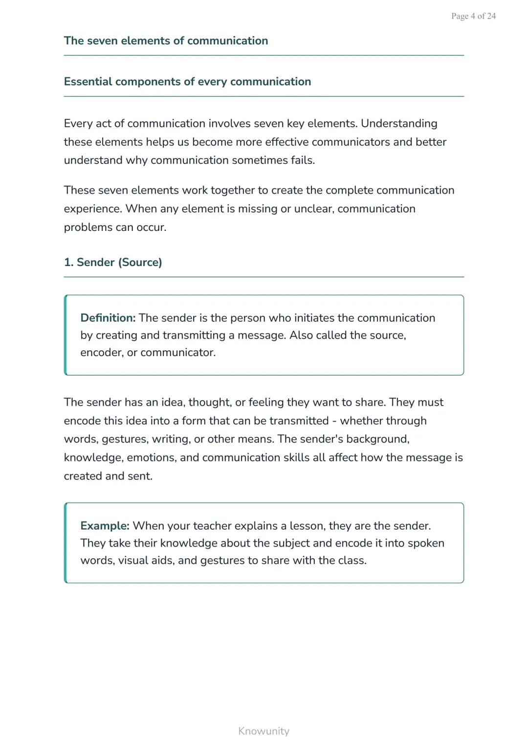 Nature and Elements of Communication: Definition and Process
Understanding communication basics, elements, and the
complete process
What you