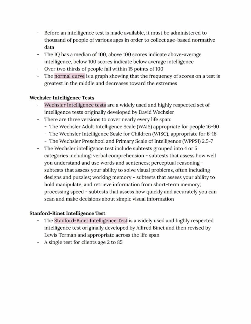 Chapter 7: Cognition, Thinking, Language, and Intelligence
Thinking
Any discussion of thinking has to start with an explanation of the term
