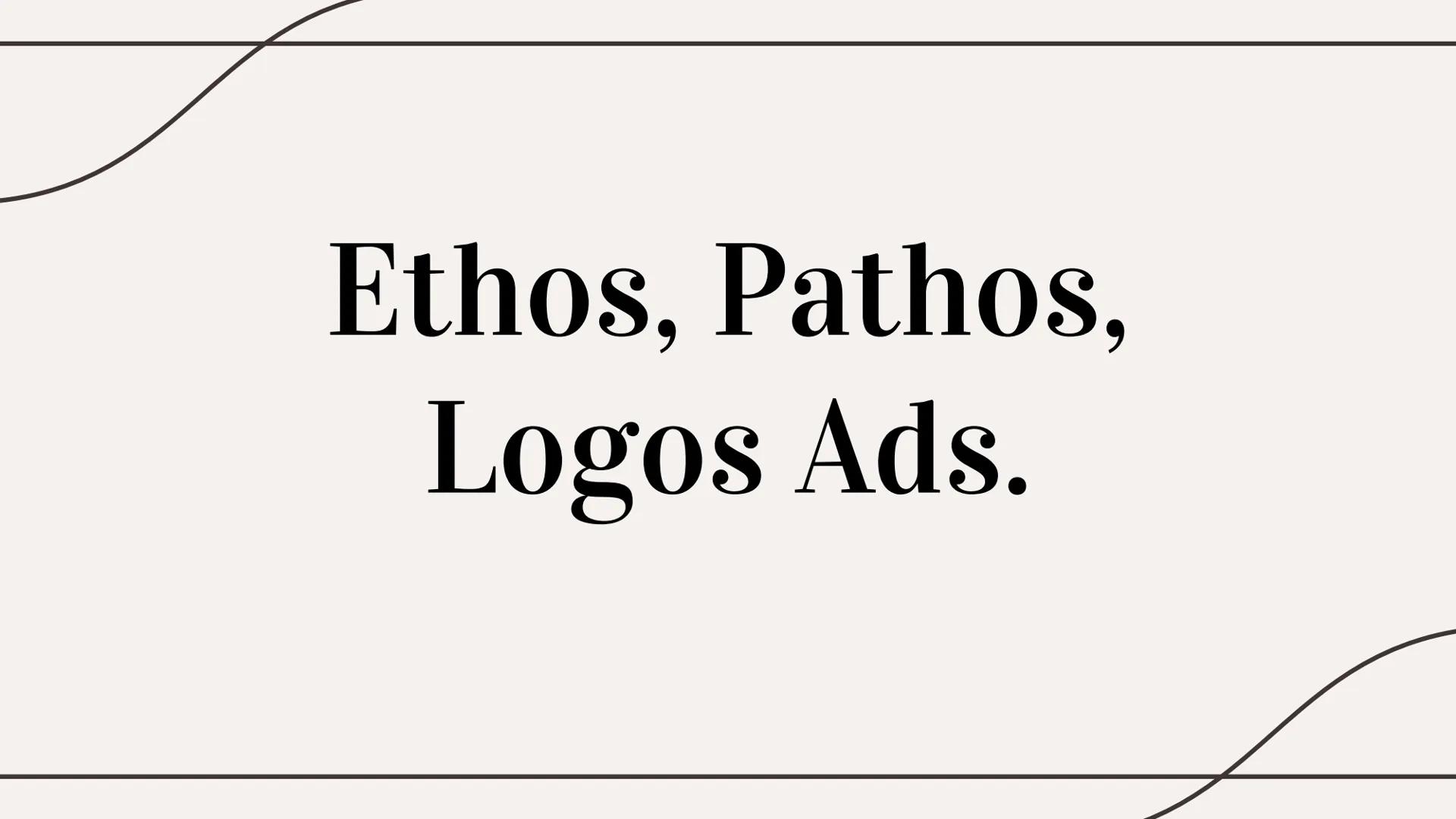 Ethos, Pathos,
Logos Ads. THIS IS AN
AD FOR MEN.
Hire more women in leadership roles. We're all worth it.
Kaylee Nguyen
Profitability
+15%*
