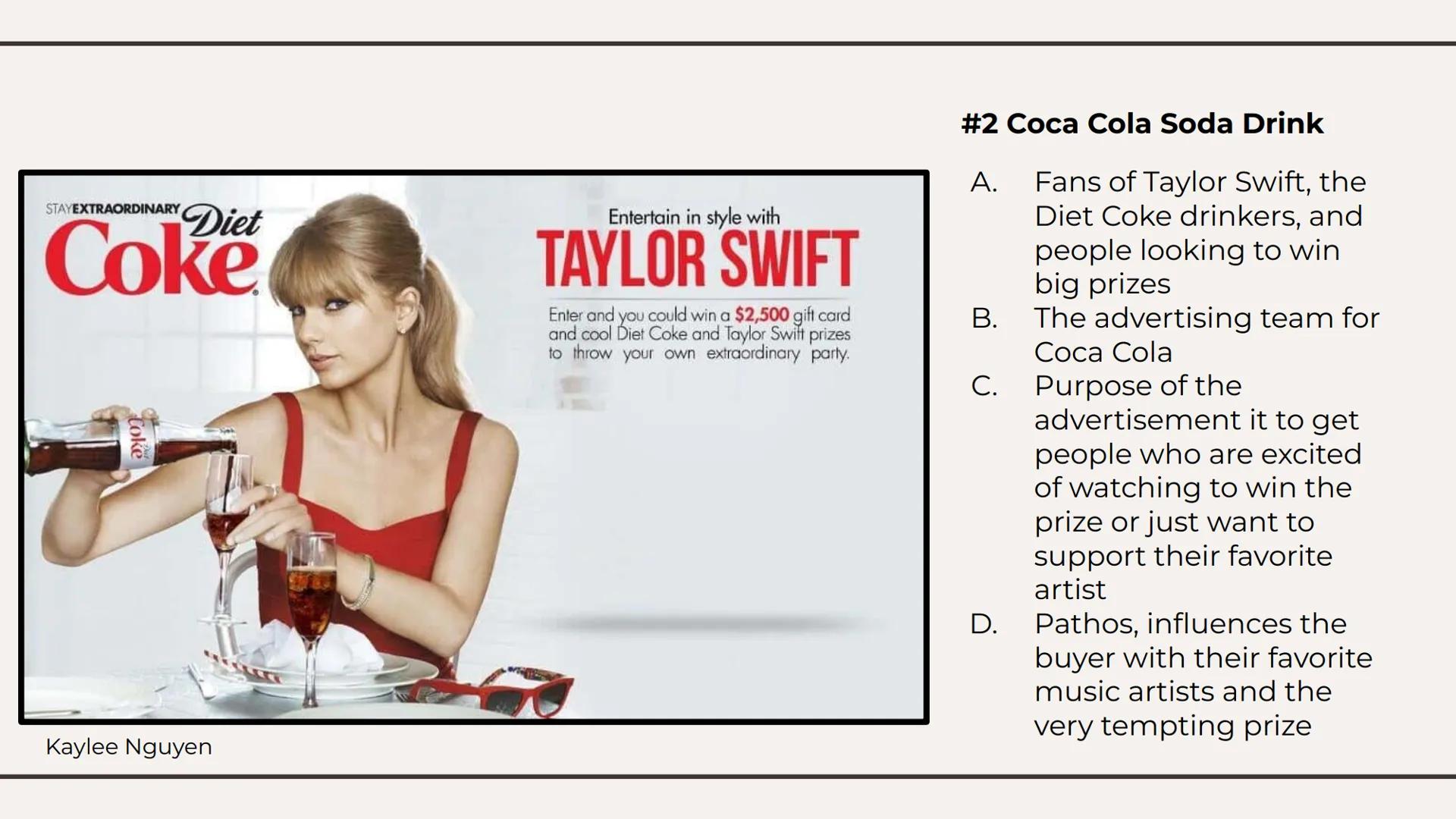 Ethos, Pathos,
Logos Ads. THIS IS AN
AD FOR MEN.
Hire more women in leadership roles. We're all worth it.
Kaylee Nguyen
Profitability
+15%*
