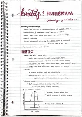 Know honors chem 1 unit 10 study guide (kinetics and equilibrium) thumbnail