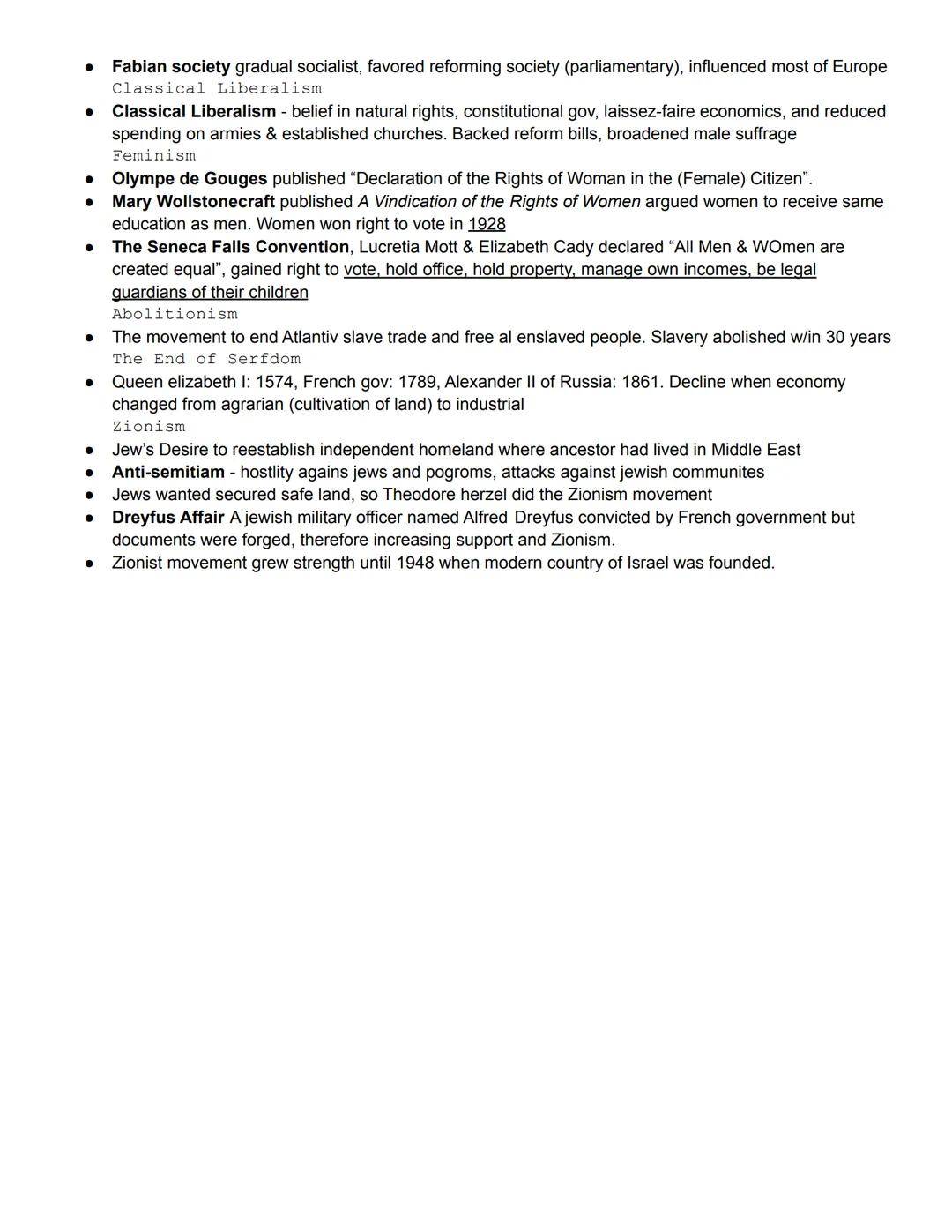 AMSCO 5.1 The Enlightenment 275-281
● More interactions lead to the Enlightenment, reason over tradition, challenged monarch and church
An A