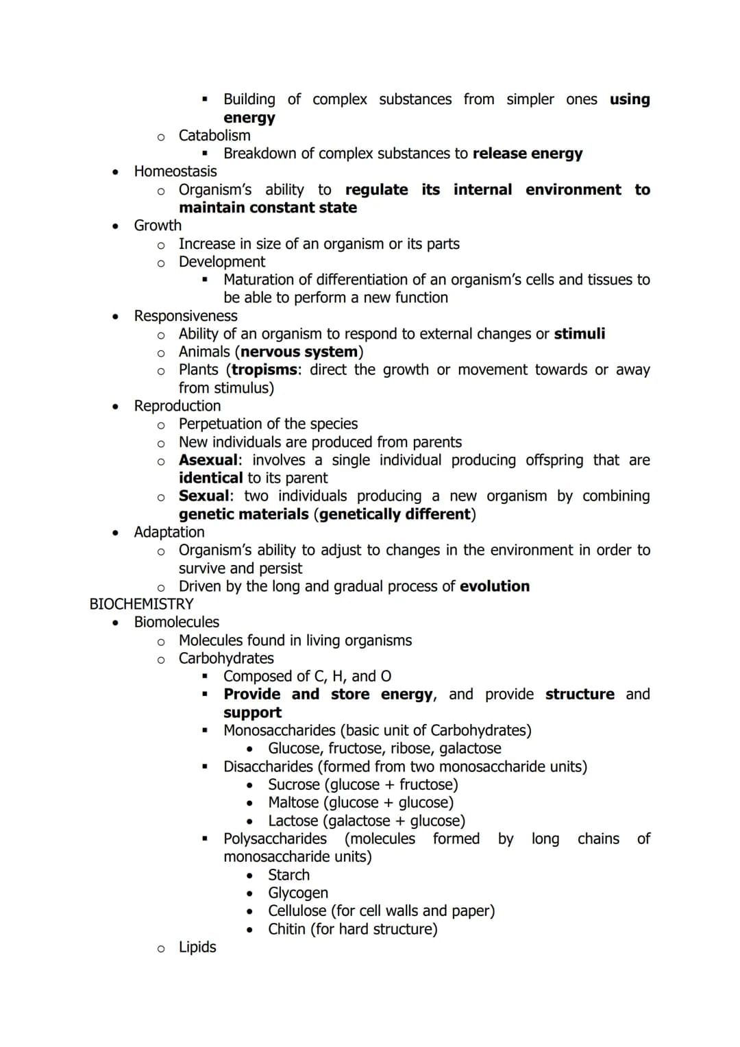 SCIENCE 2 (ENVIRONMENTAL SCIENCE, ASTRONOMY, MOLECULAR AND
CELL BIOLOGY) NOTES
THE ATMOSPHERE
BIOGEOCHEMICAL CYCLES
●
.
Nitrogen (78% and no