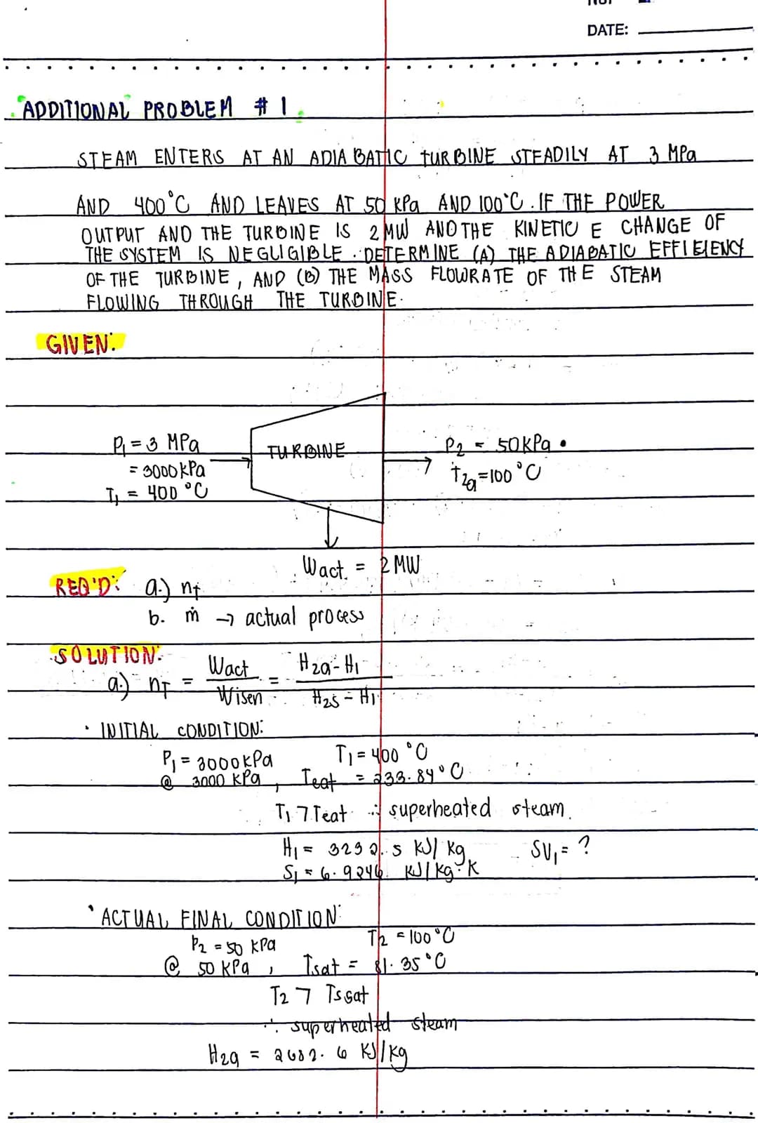 BASIC CONSIDERATIONS IN THE ANALYSIS OF POWER CYCLES
ONORTVEL OZJA
IDELIZATIONS & SIMPLICICATIONS
1. Thy cycle does not involve fiction
any
