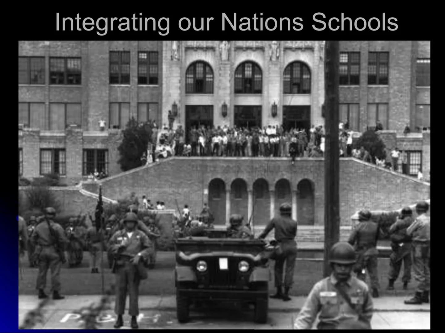 The Civil Rights
Movement: 1950s-70s
EQ: How much of an impact
does the Civil Rights movement
have on modern US society? Important Supreme C
