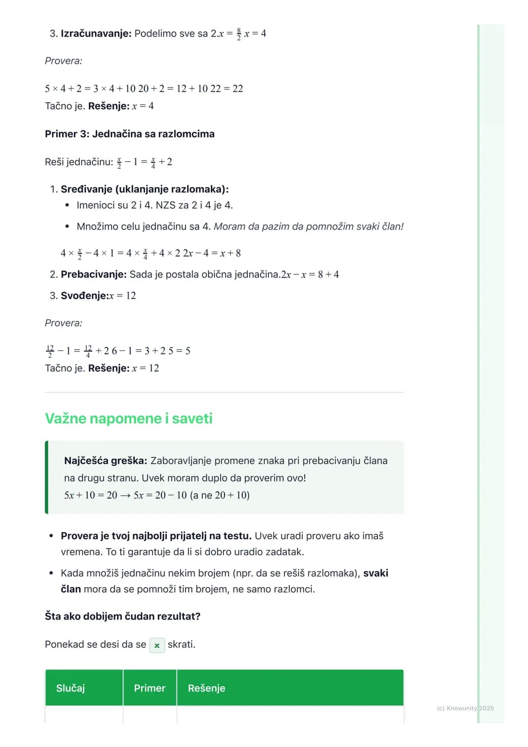 # Pojam i rešavanje linearne
jednačine

Šta je linearna jednačina?

Linearna jednačina je kao vaga koja je u ravnoteži. Na obe strane vage i