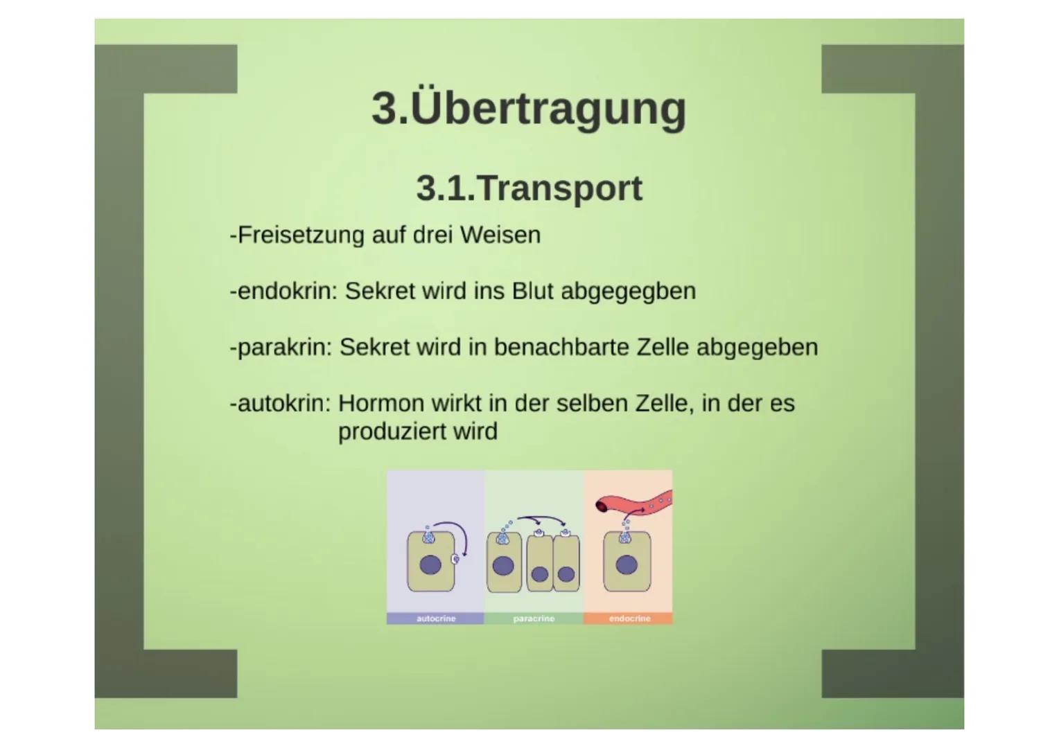 1.Hormone

1.1.Definition
-chemische Signal- und Botenstoffe
-übermitteln Informationen und
regeln wichtige Vorgänge

1.2.Klassifizierung
-U