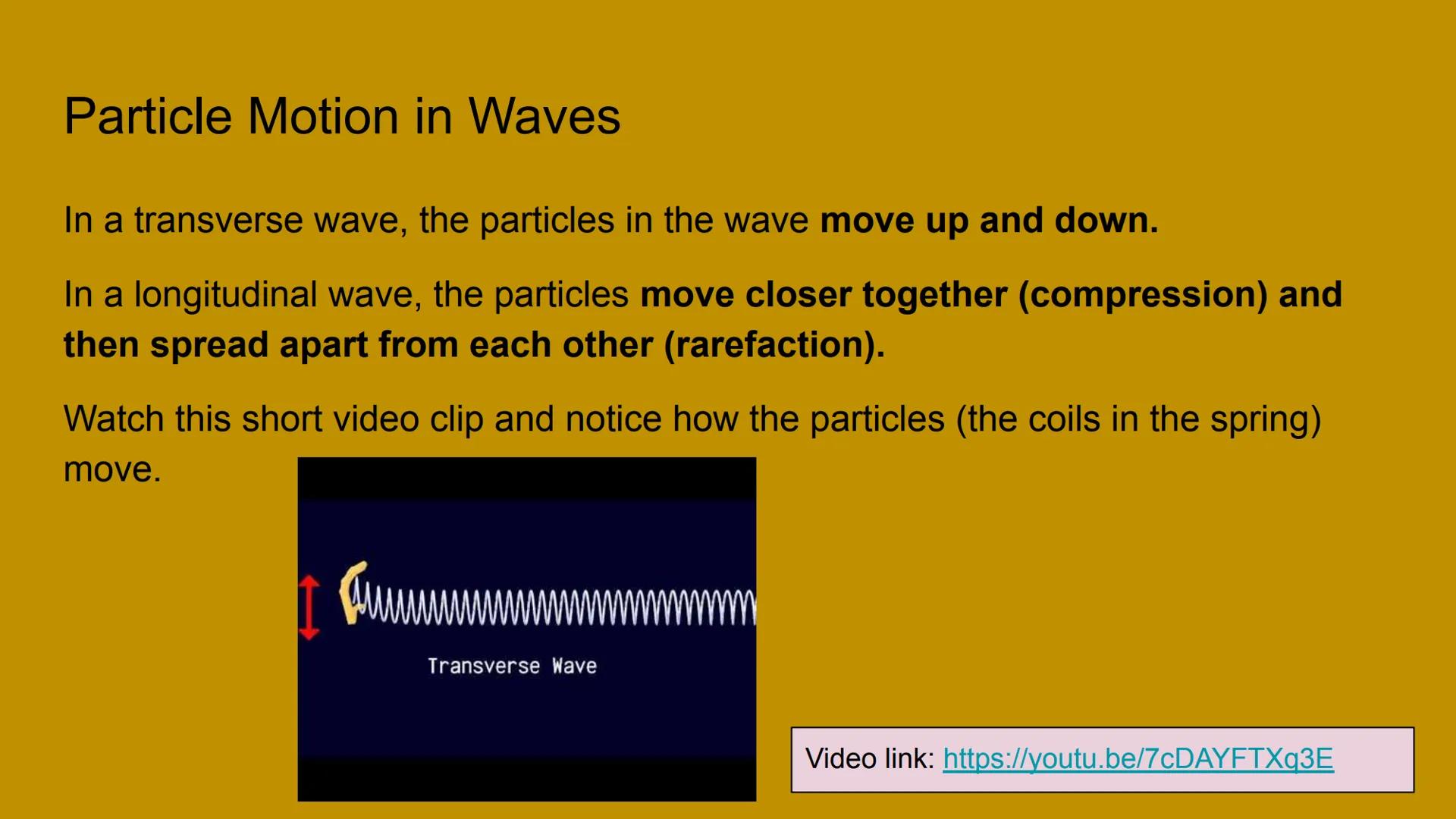What is a wave?
Scientists define a wave as: a disturbance that travels through space.
What does that mean? A disturbance is a movement.
Thi