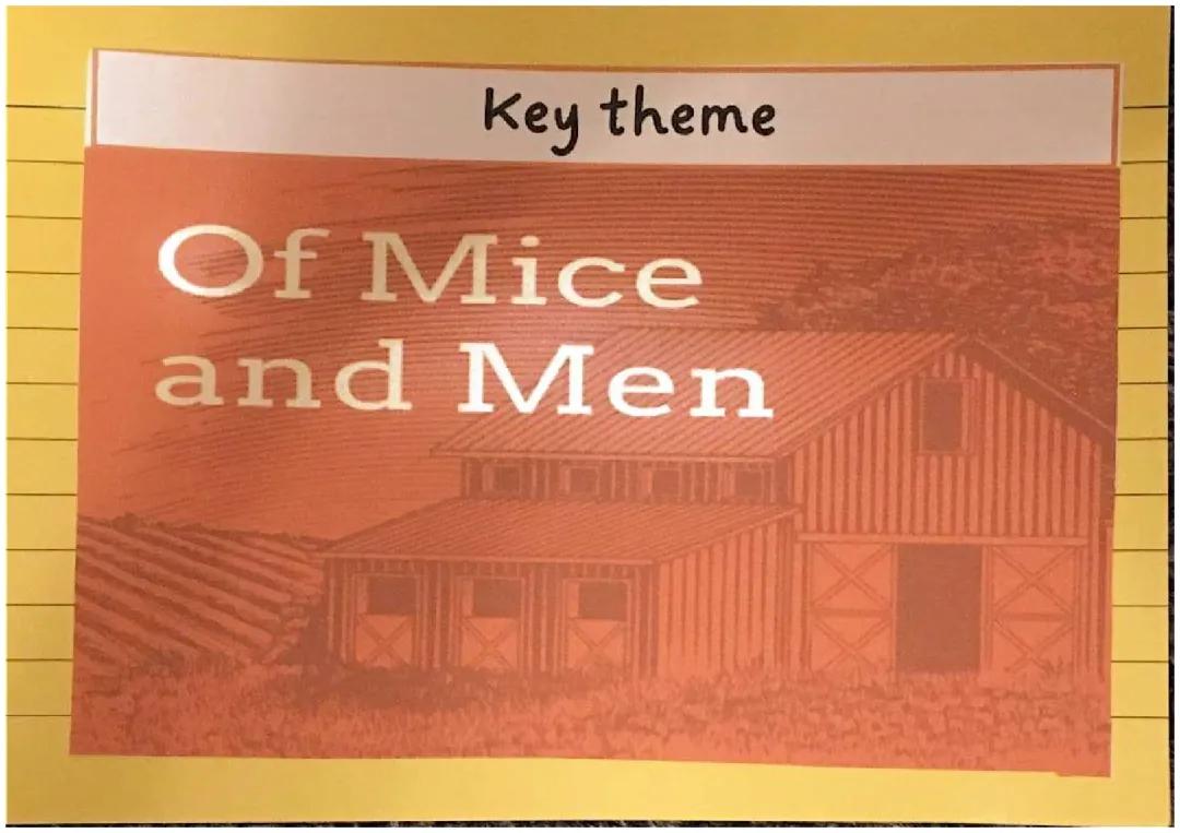 of mice and men key themes