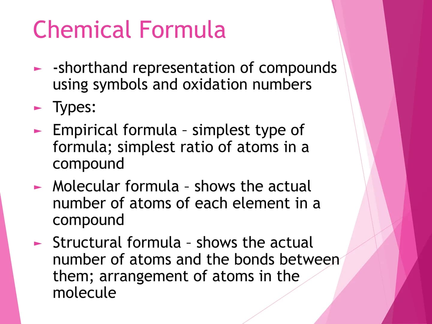CHEMICAL
NAMES AND
FORMULAS
CHEMICAL
NOMENCLATURE REVIEW
Sticky Note Atom Activity
Math Integration
Determination of the number
of protons, 