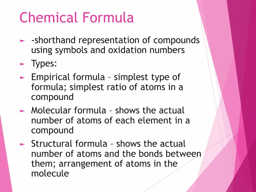 CHEMICAL
NAMES AND
FORMULAS
CHEMICAL
NOMENCLATURE REVIEW
Sticky Note Atom Activity
Math Integration
Determination of the number
of protons, 