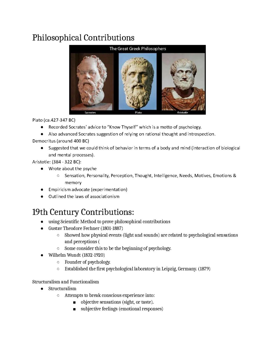 Psychology Introduction