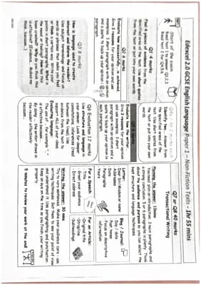 Know Edexcel 2.0 GCSE English language Paper 1 thumbnail