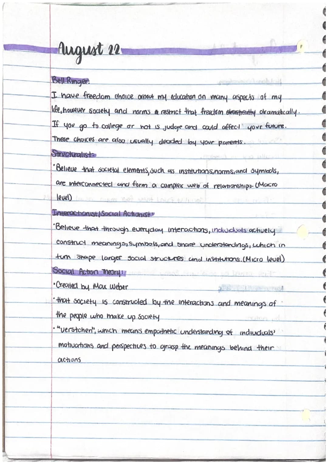 August 16.2023.
Socialization:
The social process through which we develop our personalities and human.
-potential and learn about our socie