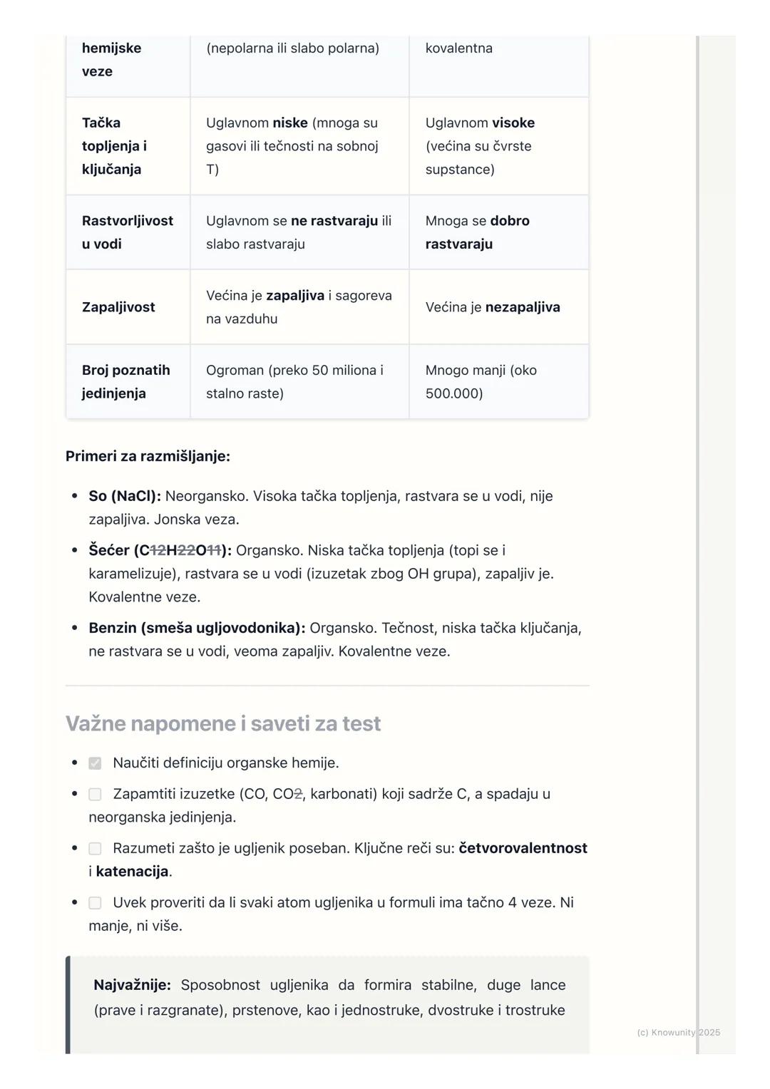 # Pojam organske hemije i
specifičnost ugljenika

Uvod u organsku hemiju

Organska hemija je deo hemije koji proučava jedinjenja ugljenika. 