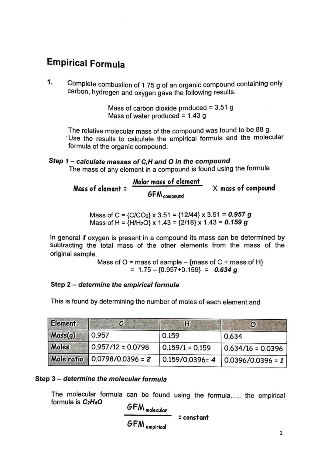 Elemental Analysis and Spectroscopy
From a chemical point of view, the most fundamental data about a compound
are: which elements are presen